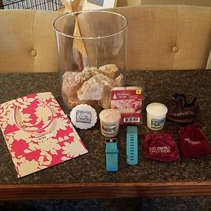 Bath and Body Works,Yankee Candle,Fitbit band,etc.